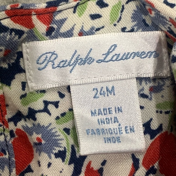 Ralph Lauren floral shorts set - Picture 4 of 4